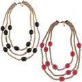 New! Amrita Singh Layered Bib Necklace