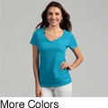 Calvin Klein Performance Women's Twisted V-neck Top