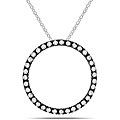 Sterling Silver 1ct TDW Diamond Fashion Pendant (H-I, I3)
