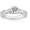14k White Gold 1ct TDW Round Diamond Engagement Ring (H-I I1)