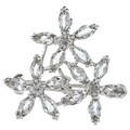 Tacori Bridal Evening Sterling Silver and White Topaz Hair Clip