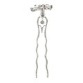 Tacori Bridal Evening Sterling Silver White Topaz Hairpin