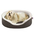 Mink Oval Cuddler Pet Bed
