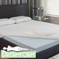 Dream Form 2-inch Gel Queen/ King/ Cal King-size Memory Foam Mattress Topper