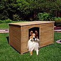 Renaissance Outdoor Hardwood Cabin Dog House