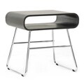 Ramsey Dark Brown Mid-Century Modern End Table