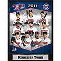 2011 Minnesota Twins 9 x 12 Stat Plaque