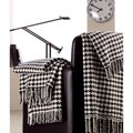 City Houndstooth Wool Throw