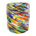 Set of 4 Carnival Recycled Glass Tumblers (Mexico)