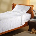 Expressions Children's Microfiber Polka Dot Full Sheet Set