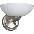 One-light Satin Nickel Vanity