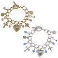 New! Vatican Multi-charm Bracelet by 1928 jewelry