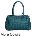 Melie Bianco 'Syndey' Woven Satchel