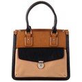 Melie Bianco Grace Tan Pocket Tote