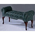 Bernards Green Boudoir Bench