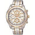 Seiko Men's Two-tone Stainless Steel Chronograph Watch