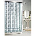 Roman Medallian Seafoam Shower Curtain