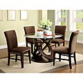 Keystone 5-piece Espresso Finish Dining Set