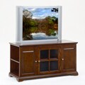 KD Cherry Finish TV Stand