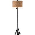 Bachman 58-Inch Brushed Steel Floor Lamp