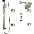 Moen ioDigital Vertical Spa Brushed Nickel Shower Faucet