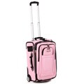 Delsey Helium Pink 21-inch Expandable Carry-on Upright