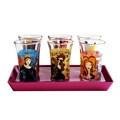American Atelier Working Girls 7-piece Shot Glass and Tray Set