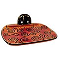 African Arabesque Soapstone Soap Dish (Kenya)