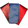 Dmitry Men's Italian Silk Pocket Squares (Pack of 3)