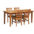 Home Styles Arts & Crafts Cottage Oak 5-piece Dining Furniture Set