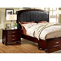 Monti Brown Cherry 3-drawer Night Stand