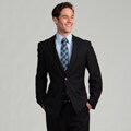 Oxford Republic Slim Fit Navy Stripe Suit