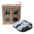 Little Blue Lamb Handmade Navy Leather Infant /Toddler Walking Shoes