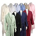 Luxurious Egyptian Cotton Unisex Terry Bath Robe - Large