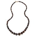 New! Kenneth Jay Lane Brown Faux-pearl Necklace