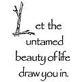 Art Impressions Wilderness Series 'Untamed Beauty' Cling Rubber Stamp