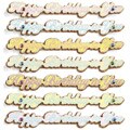 Jolee's Soft Happy Birthday Words Mini Repeats Stickers