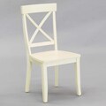 Antique White Finish Dining Chairs (Set of 2)