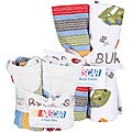 Trend Lab Bib and Burp Cloth Set in Nascar
