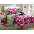 Zebra Reversible 4-Piece Full-Size Comforter Set