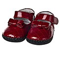 Little Blue Lamb Handmade Red Patent Leather Infant/ Toddler Walking Shoes