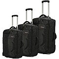 Benzi Nylon Expandable 3-piece Luggage Set