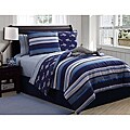 Shark Reversible 4-Piece Full-Size Comforter Set
