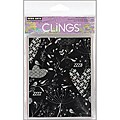 Hero Arts Heart Leaf Background Cling Stamps