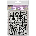 Hero Arts Fancy Keys Cling Stamps