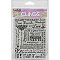 Hero Arts True Friends Cling Stamps