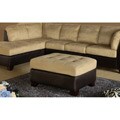 Charlotte Beige Ottoman