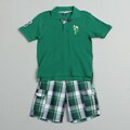 US Polo Association Boy's Kelly Green 2-piece Set