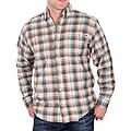 Farmall IH Men's Blue Plaid Flannel Shirt