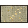 6' x 9' Jardin Wool Rug (India)